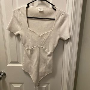 Abercrombie Corset Bodysuit